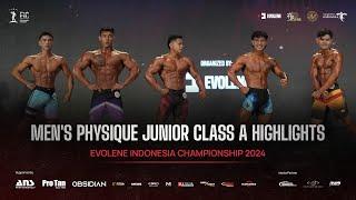 MEN’S PHYSIQUE JUNIOR CLASS A EIC 2024 HIGHLIGHTS