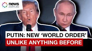 Vladimir Putin congratulates Trump, new 'World Order' is taking shape