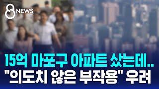 15억 마포구 아파트 샀는데…"의도치 않은 부작용" 우려 / SBS 8뉴스