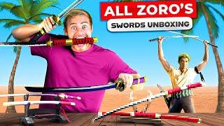 Unboxing ALL Zoro's Swords from ONE PIECE!