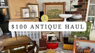  How Many Antiques Did We Get For $100?