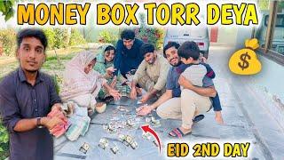 Money Box Torr Deya Kitny Pesy Nikly? Guess Correct Amount And Win PrizeEid 2nd Day
