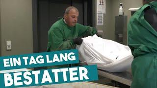 Särge & Trauerfeiern: Ein Tag lang Bestatter