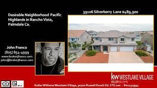 #1 Top Realtor Sales Agent in Rancho Vista, Palmdale