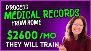 EASY ONLINE JOB ! Make $2600 / Month Processing Medical Records From Home - NO EXPERIENCE NEEDED