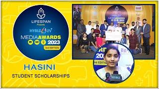 Hasini | Meritorious Students of Media Families Receive Scholarships | Media Awards 2023