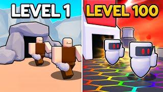 I Upgraded from Stone Age to FUTURISTIC in Roblox Battle Ages!