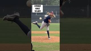 Striker Pence has been up to 93 MPH this summer in Five Tool. 2028 out of Santiago (CA). #baseball