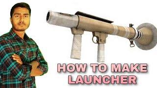 HOW TO MAKE ROCKET LAUNCHER // VERY EASY TECHNIC //MANN ABHISHEK THAKUR