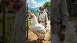 الدجاجة التي تبيض ذهبًا… ولكن ماذا فعل الفلاح؟! | قصة قصيرة مع عبرة #viralvideo #youtubeshorts