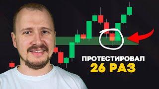 Торгую стратегию БЫСТРОГО ВХОДА - 26 сделок ПОДРЯД!