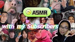 ASMR WITH MY SUBSCRIBERS (Triggers & Roleplays)  [1 Hour]