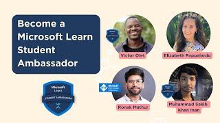 Become a Microsoft Learn Student Ambassador