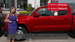 Toyota of Clermont wants to put you in a new Toyota Tacoma for an amazing deal