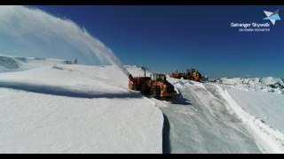 Geiranger Skywalk - Dalsnibba | removing snow from the road