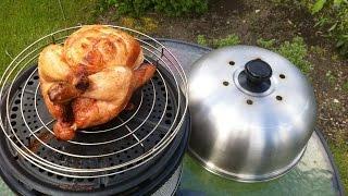 Cobb BBQ, cooking a whole chicken