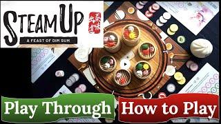 Steam Up: A Feast of Dim Sum - How to Play & Play Through (deluxe edition)