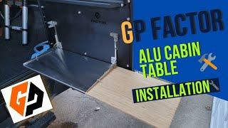 How to Install the Alu Cabin GP Factor Table