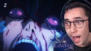 Solo Leveling has left me traumatized - Episode 2 & 3 (REACTION)