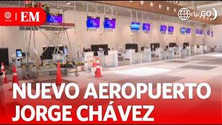 We visited the new facilities of Jorge Chávez Airport | Edición Mediodía | News Peru