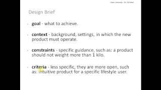 What to write in a Design Brief - tutorial with Gil