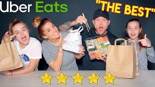 We ate from the BEST REVIEWED RESTAURANTS on UBER EATS