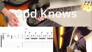 God Knows… (guitar cover with tabs & chords)