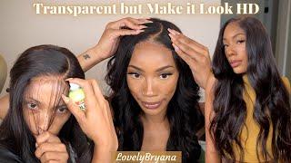 Transparent Lace but Make it Look Like HD Lace |4x4 Closure Wig Install | Nadula x LovelyBryana