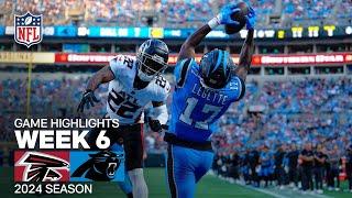 Atlanta Falcons vs. Carolina Panthers Game Highlights | NFL 2024 Season Week 6