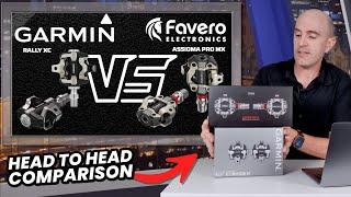 Garmin RALLY XC vs Favero ASSIOMA PRO MX  // Which SPD Power Meter to Choose?