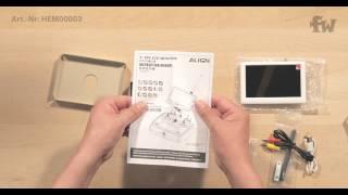 Unboxing HEM00003T Align 5" 5.8GHz FPV TFT LCD Monitor
