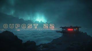 Outpost 22  - A Relaxing Ambient Cyberpunk  Escape Above the Clouds