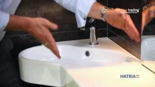 Space-Saving Bathroom Solutions: Hatria Corner Basin