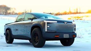 Edison Future EF1-T Electric Solar Pickup Truck