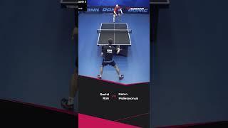 Nice rally by Petro Pidleteichuk vs  Serhii Rak  #TableTennis #PingPong #TTEuroCup