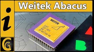 Weitek Abacus Coprocessor - Benchmark VS Intel 387 FPU with 386 and RapidCAD