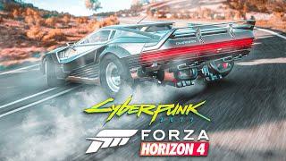 ЭКСКЛЮЗИВНАЯ ТАЧКА ИЗ CYBERPUNK 2077 в FORZA HORIZON 4! QUADRA V-TECH!