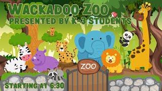 K-3 Music Program Wackadoo Zoo