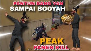 PANTUN BANG YAN SAMPAI BOOYAH KOCAK BANGET BERMUDA PEAK PANEN KILL