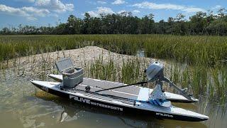 Fishing a FLOOD TIDE From the L2Fish MOTORIZED