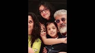 Ajith Kumar With Family Photos
