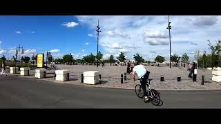 Pignon fixe VS les quais de Bordeaux