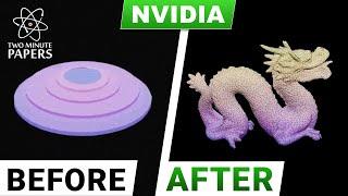 NVIDIA’s New AI Grows Stuff Out Of Nothing!