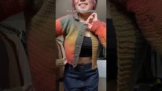 crochet cardigan fall series yes or na? #crochetting  #cardigans   #minivlog #crocheteveryday