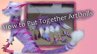 How to Puttogether ArtDolls || Beginner ARTDOLL Tutorial