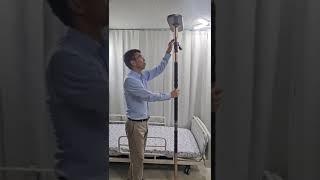 기둥형 침대 봉 안전손잡이의 정석 CV100입니다. 차원이 다른 진짜 안전바입니다. 가볍고 튼튼한 제품을 찾으신다면 다른 제품은 보실 필요없습니다.
