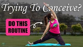 7-Minute Beginner Yoga Routine to Boost Fertility in Women