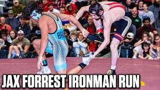 Watch Jax Forrest Take On 3 Nationally Ranked Opponents At The 2024 Ironman Wrestling Tournament