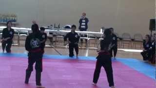 Hidden Dragon's Demo Team @ HD TKD Internal Tournament