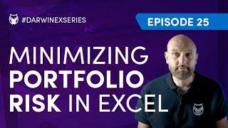 Calculating the Minimum Portfolio Risk in Excel (Global Minimum Variance Portfolio)